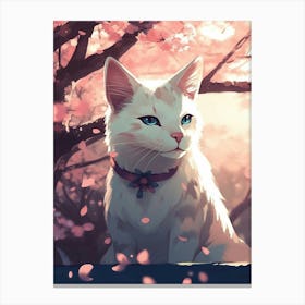 Kawaii Cat Canvas Print