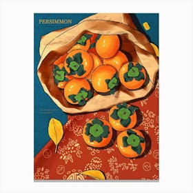 Persimmon 1 Canvas Print