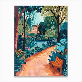 Southwark Park London Parks Garden 1 Painting Canvas Print