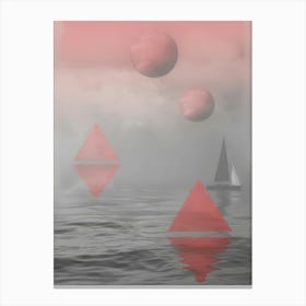 Sailor On The Water Canvas Print