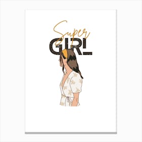 Super Girl Canvas Print