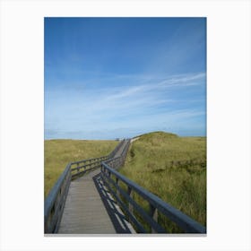 Boardwalk To The Beach Canvas Print