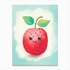 Friendly Kids Raspberry 1 Canvas Print