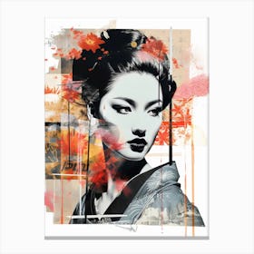 Geisha Girl 1 Canvas Print