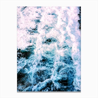 Huntington Beach Waves Canvas Print