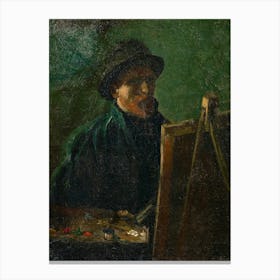 Van Gogh - Portrait Of A Painter Canvas Print