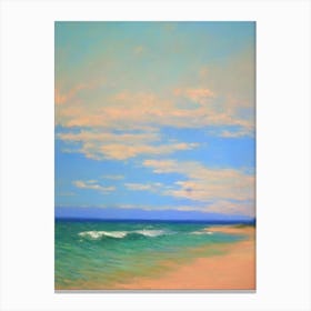 Grange Beach Australia Monet Style Canvas Print