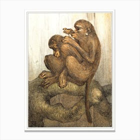 Flying Monkeys (1878–1910), Theo Van HoytemaTheo Van Hoytema Canvas Print
