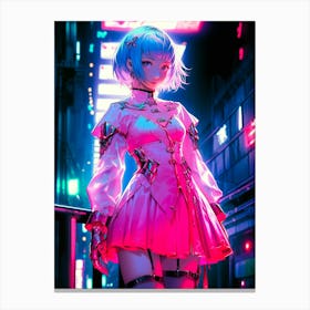 Anime Girl 7 Canvas Print