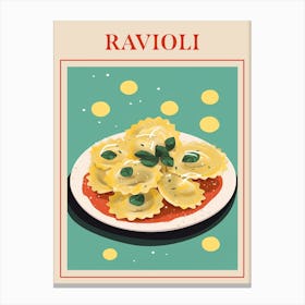 Ravioli 2 Italian Pasta Poster Canvas Print