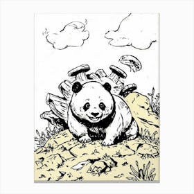 Panda Bear 2 Canvas Print