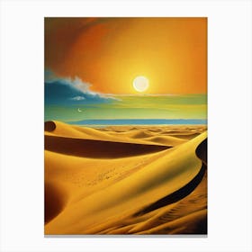 Sahara Desert Canvas Print