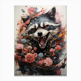 Raccoon 1 Canvas Print