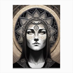 Ethereal Woman Canvas Print