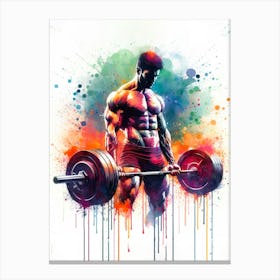 Olympic Athlete Canvas Print