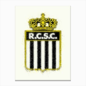 Royal Charleroi Sc League Belgium Canvas Print