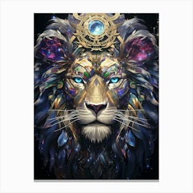 Lion Head Canvas Print