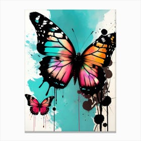 Butterfly Painting 200 Canvas Print