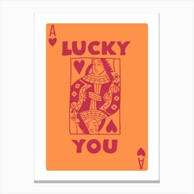 Lucky You 23 Canvas Print