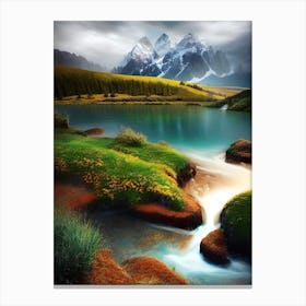 Mountain Stream 2 Canvas Print