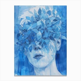 'Blue Eyes' 2 Canvas Print