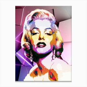 Marilyn Monroe Art Canvas Print