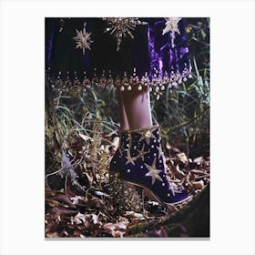 Starry Night starry boots Canvas Print