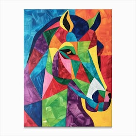 Colorful Horse 5 Canvas Print