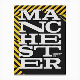 This Is Manchester - Gallery Wall Art Print Canvas Print
