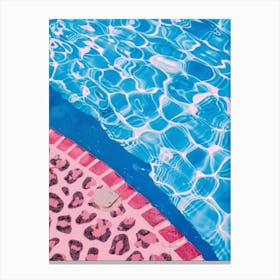 Pink Pool 7 Canvas Print
