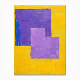 Purple Squares 11 Canvas Print