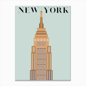 Empire State Building NY Canvas Print