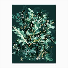 Green Eucalyptus Canvas Print