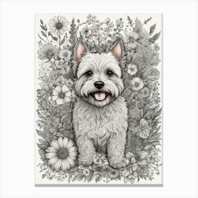 West Highland Terrier Canvas Print