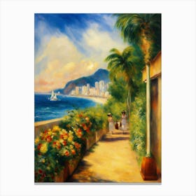 Rio De Janeiro-Sunshine Delights--Seaside Inspirations Canvas Print