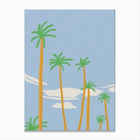 Palm Trees Canvas Print