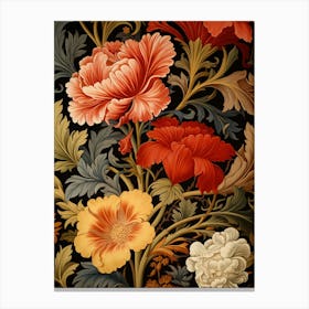 Floral Wallpaper 12 Canvas Print