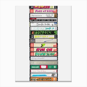 Moby - Play - Cassette Print Canvas Print