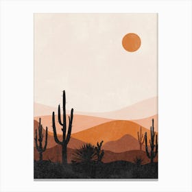 Desert Landscape Canvas Print Canvas Print