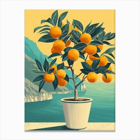 Orange Tree 13 Canvas Print