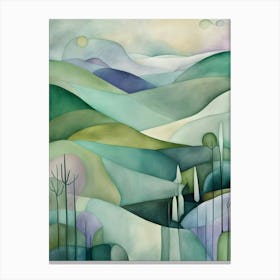 Landscape Painting 7 Canvas Print