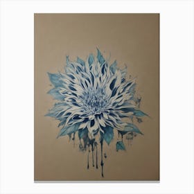 Dahlia 3 Canvas Print