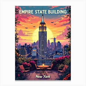 Empire State Building 3 Canvas Print