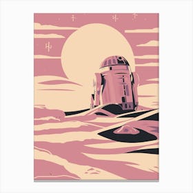 Star Wars R2d2 Canvas Print