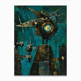 'The Eye Of The Machine' Canvas Print