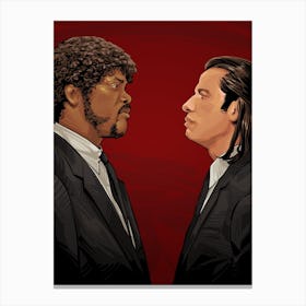 Pulp Fiction Tarantino I Canvas Print