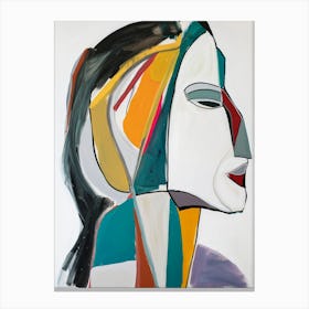 Abstract Portrait Of A Woman 2 Canvas Print