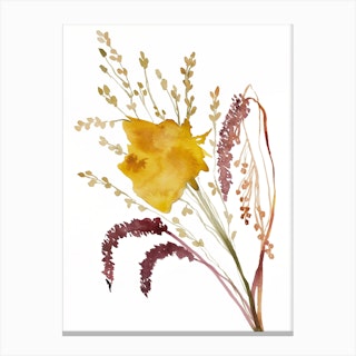Autumn Bouquet 3 Canvas Print
