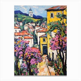 Lucca Italy 2 Fauvist Painting Canvas Print
