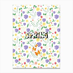 Spring Flowers 4 Canvas Print